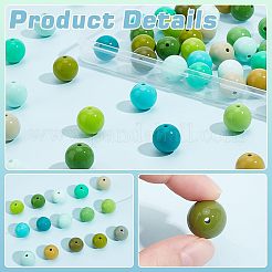 Фокальные бусины из пищевого силикона&nbsp;SIL-PH0001-29D