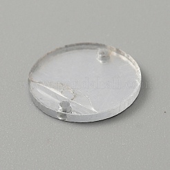 Flacher runder Acrylspiegel zum Aufnähen von Strassen&nbsp;LS-FIND-WH0155-028B