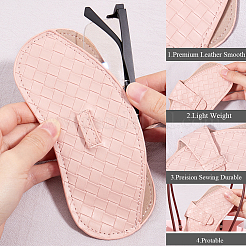 1 sac de rangement pour lunettes en cuir PU&nbsp;AJEW-CN0002-61C