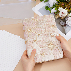 Agenda à feuilles mobiles en tissu&nbsp;OFST-FH0001-03A