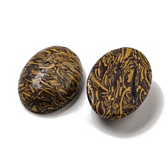 天然の象のスキンジャスパー/ミリアムの石/書道の石のキャビネット  オーバル  18x13x5~5.5mm&nbsp;G-C115-01A-24