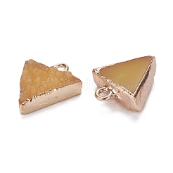 6pcs pendentifs en résine druzy&nbsp;RESI-FS0001-17