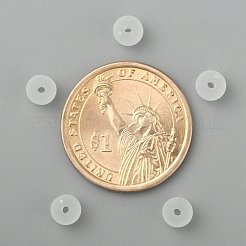 Прозрачные акриловый шар бисером&nbsp;X-FACR-R021-6mm-16