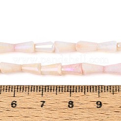 Антикоррозийные гальванические стеклянные бусины&nbsp;GLAA-T025-27D