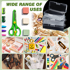 4 шт. 2 прозрачных пластиковых ящика для хранения CON-BC0007-50