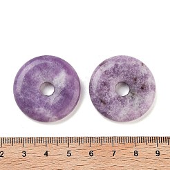 Подвески из натурального лепидолита G-K099-30mm-02