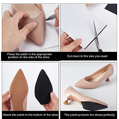 Самоклеящиеся ручки для подошв обуви&nbsp;DIY-WH0888-500C