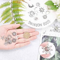 Сплавочные подвески тибетского стиля&nbsp;TIBEP-SC0001-32AS