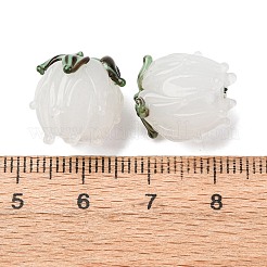 Perles vernissées manuelles&nbsp;X-LAMP-F041-02F