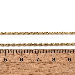 Ожерелья из цепочек из нержавеющей стали 304 толщиной 1.5 мм NJEW-T016-23G