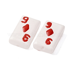 Бусины из стеклянной эмали LAMP-Q045-07B