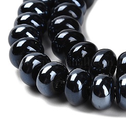 Фарфоровые бусины-рондели&nbsp;PORC-Q001-01H