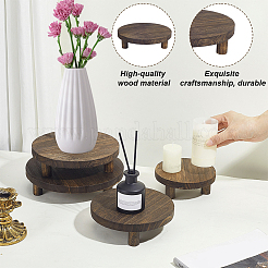 4 Stück 4 verschiedene Ausführungen Holz-Displayständer&nbsp;ODIS-WH0108-066