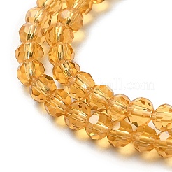 Прозрачные стеклянные бусины&nbsp;LS-EGLA-A035-T3mm-D04