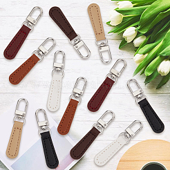 12 tirette de fermeture éclair en cuir PU&nbsp;FIND-CY0002-33A