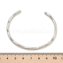 Браслеты-манжеты из нержавеющей стали 304 BJEW-H323-01P