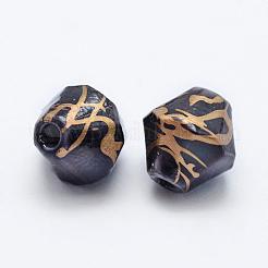 Строковые акриловые бусины MACR-K331-30B