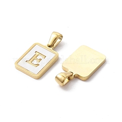 Ionenplattierung (IP) 304 Edelstahl Pavé Muschel Anhänger&nbsp;X-STAS-G327-01G-E