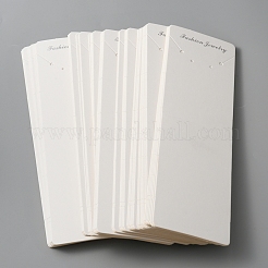 Бумажные карты дисплей ювелирных изделий&nbsp;CDIS-WH0021-035