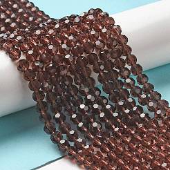 Прозрачные стеклянные бусины&nbsp;LS-EGLA-A035-T6mm-D13