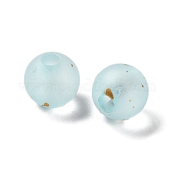 Матовые прозрачные акриловые бусины&nbsp;OACR-F013-13G