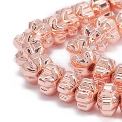 Немагнитные синтетический гематит бисер пряди G-H270-02RG