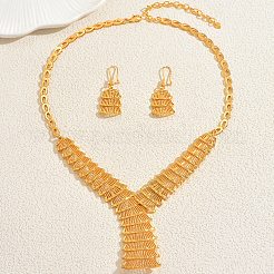 Элегантные комплекты из полого веера и серег в ближневосточном стиле для женщин&nbsp;QJ5284