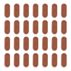 Perles européennes en acrylique opaque&nbsp;OACR-TAC0019-006I
