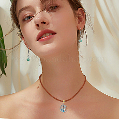 80 шт. 4 стиля подвески из железной бусины IFIN-HY0001-08