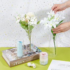 4 шт. 4 стиля колонны стеклянные вазы украшения GLAA-BC0001-23