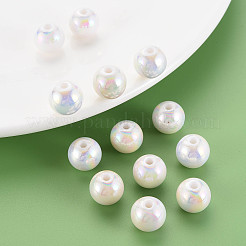 Непрозрачные акриловые бусины&nbsp;X-MACR-S370-D12mm-01