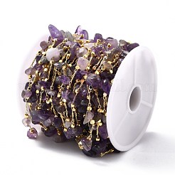 Цепочка из бисера ручной работы CHC-D027-01G-08