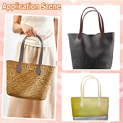 8 шт. 4-х цветные ручки для сумок из искусственной кожи pu&nbsp;DIY-CL0002-44