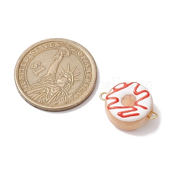 Подвески в виде пончиков с эмалью лэмпворк ручной работы PALLOY-JF02573