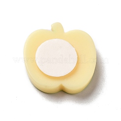 Непрозрачные смоляные фруктовые и овощные клейкие наклейки с мультяшными рисунками RESI-K019-46