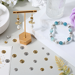 240шт 6 стиля колпачки из сплава в тибетском стиле FIND-SC0008-02