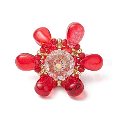 Подвески из стекла и бисера&nbsp;PALLOY-MZ00648-03