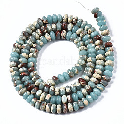 Fili di perline sintetici aqua jasper&nbsp;G-S366-102B
