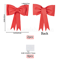 2 décoration de gâteau en mousse en forme de nœud papillon&nbsp;DIY-CP0008-15A
