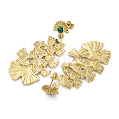 Серьги-гвоздики из нержавеющей стали 304 для женщин&nbsp;EJEW-B110-05G-01