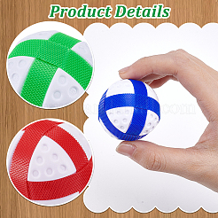 64 pièce de 4 attaches auto-agrippantes en plastique pour balle de golf&nbsp;AJEW-UN0005-55