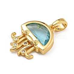 Подвески из стекла KK-U035-14G