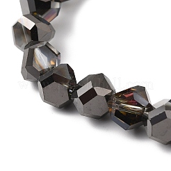 Прозрачные стеклянные бусины гальваническим пряди&nbsp;EGLA-I017-04-HP03