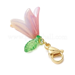 Акриловые подвесные украшения из ипомеи HJEW-JM02861