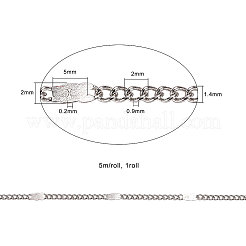 Messingbeschichtete Eisenkabelketten&nbsp;CH-CJ0001-04P