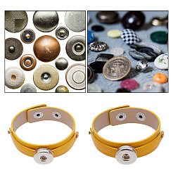 11 шт. 11-цветный сплав взаимозаменяемых застежек-карабинов для браслетов BJEW-DR0001-02