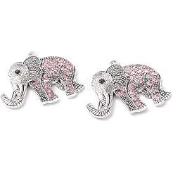 2 шт. большие подвески из сплава в тибетском стиле со стразами RB-PH0001-21