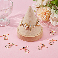 8шт латунные застежки&nbsp;KK-BBC0018-89