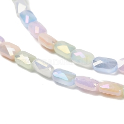 Стеклянные бусины с гальваническим покрытием &nbsp;X-EGLA-P065-02A-01