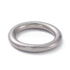 変色しない304ステンレススチール製リンクリング  リング  ステンレス鋼色  21x3mm  内径：15mm&nbsp;STAS-C037-27A-P
